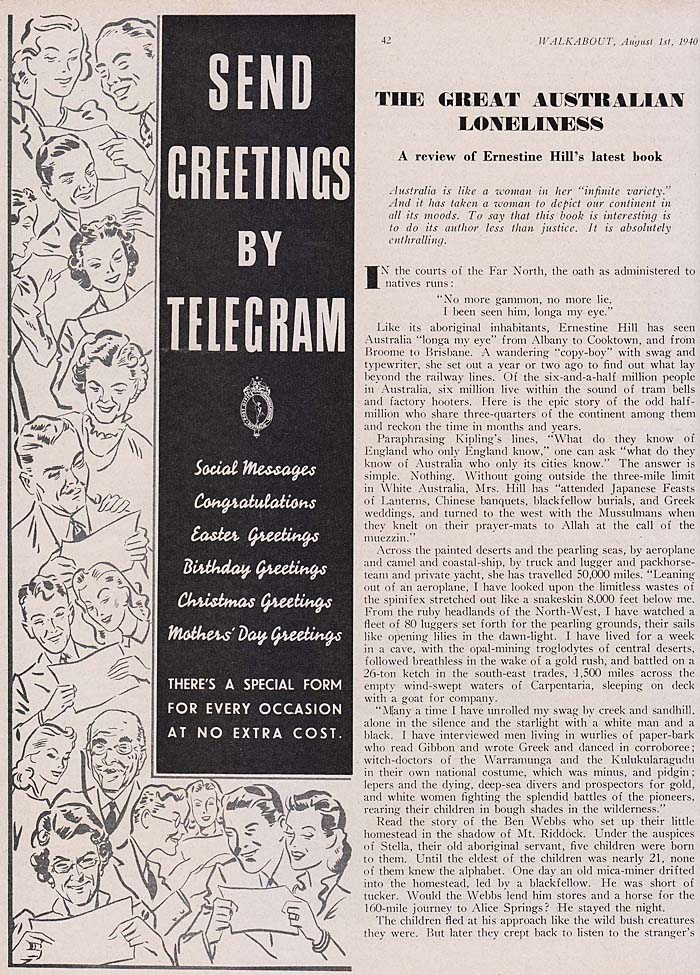 1940 greetings